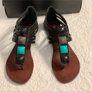 Black Steven by Steve Madden sandals